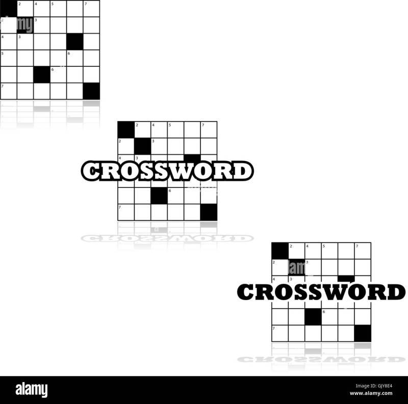 Old Map Letters Crossword Caipm