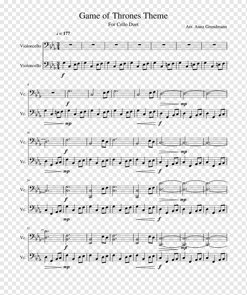 Cello Sheet Music With Letters Caipm
