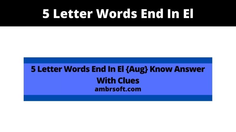 el-words-5-letters-caipm