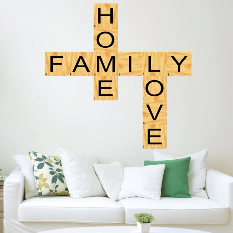 Family Letters Wall Decor Caipm