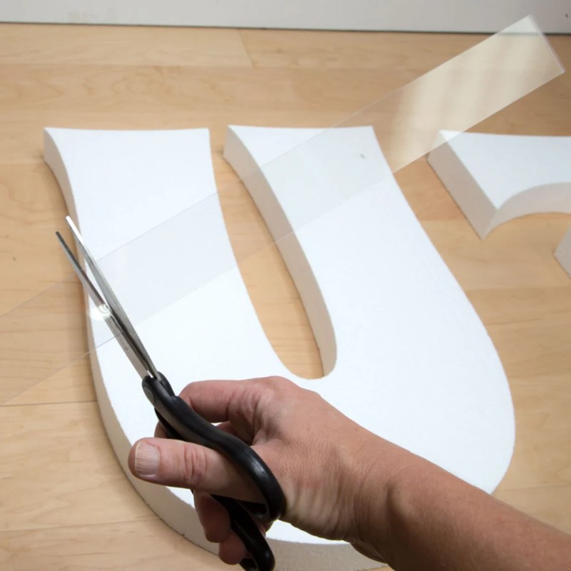 Floating Pool Letters Diy Caipm