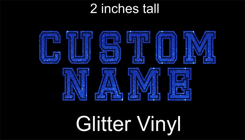 Glitter Iron On Letters – Caipm