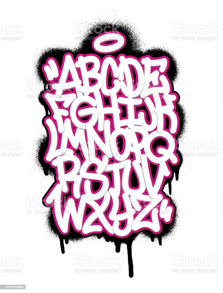 Graffiti Old English Letters – Caipm