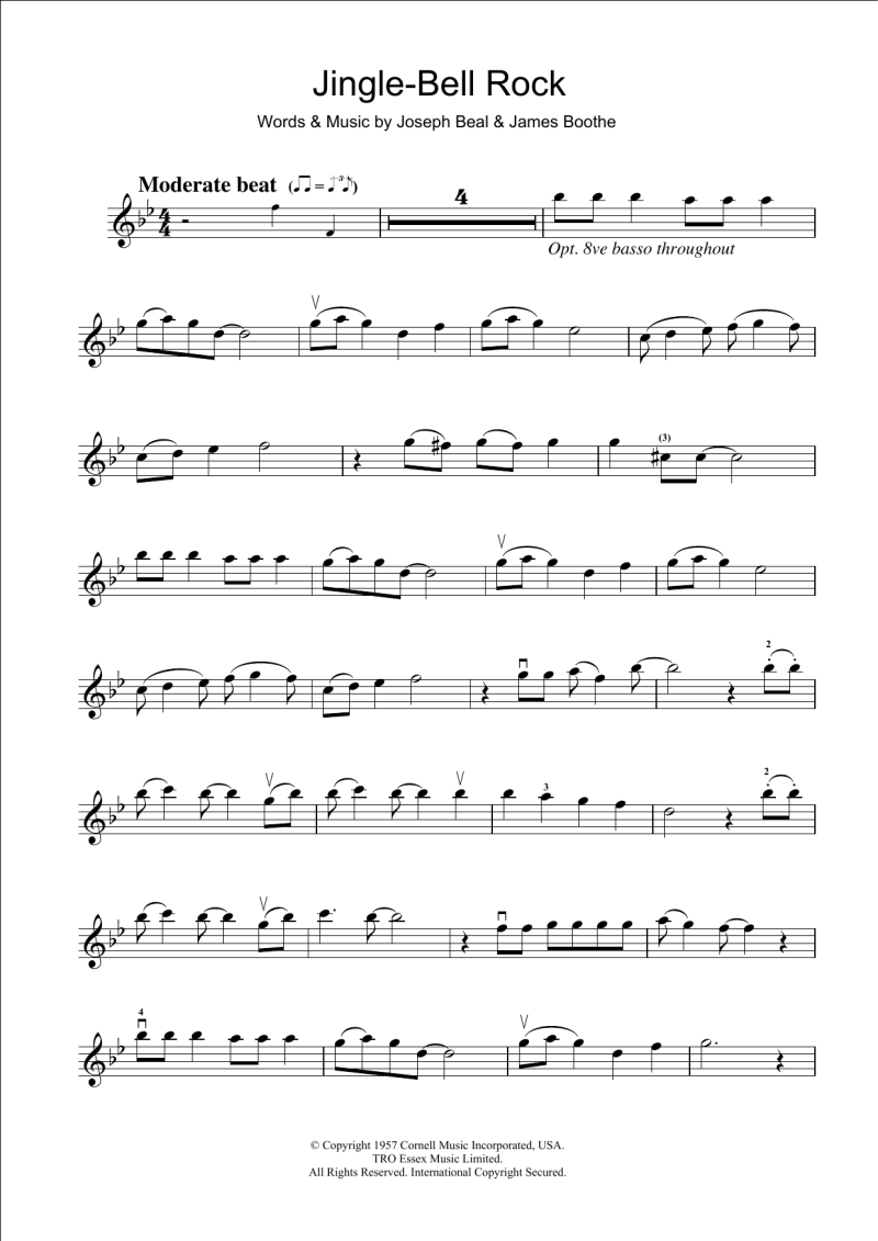 Jingle Bell Rock Violin Notes With Letters Caipm