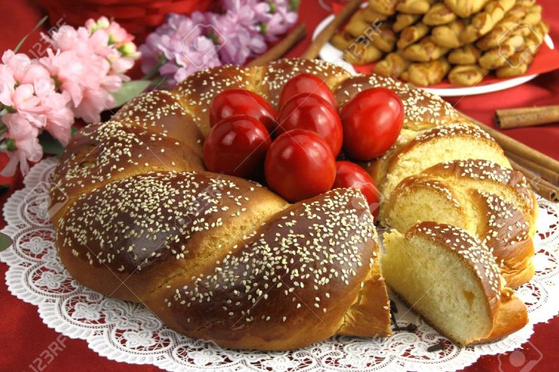 Kalo Pascha In Greek Letters Caipm