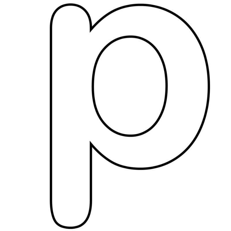 Letter P In Bubble Letters Caipm