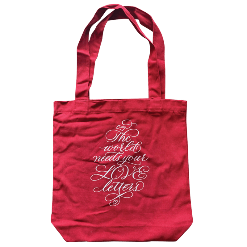 Letters Seen On Some Tote Bags – Caipm