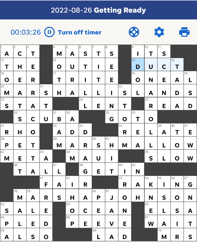 copy 3 letter crossword