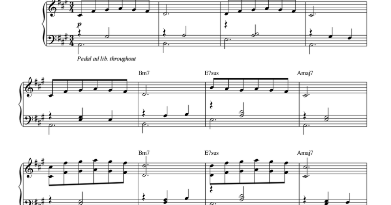 Mia And Sebastian’s Theme Piano Notes Letters – Caipm