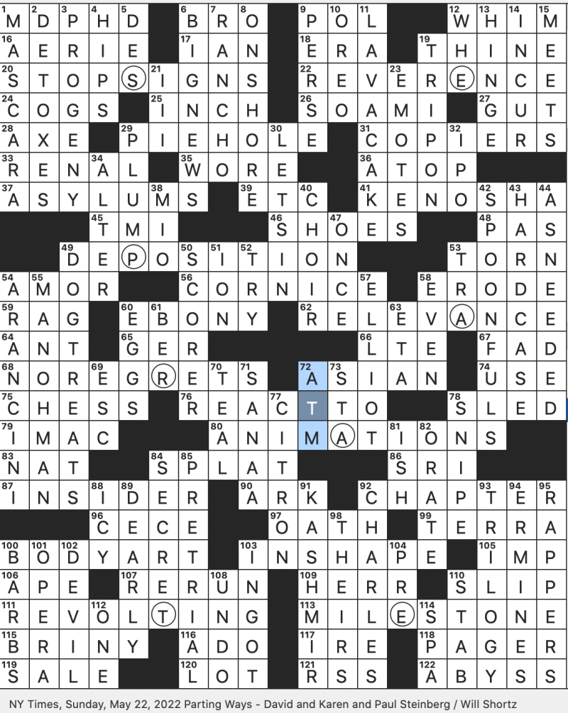 Nyc Subway Letters Crossword Caipm