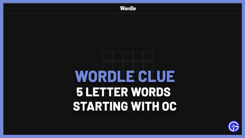 5 letter words with oc and s