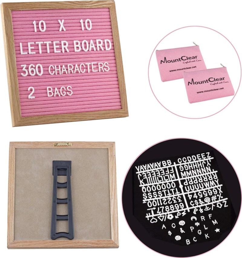 Pink Letter Board Letters Caipm