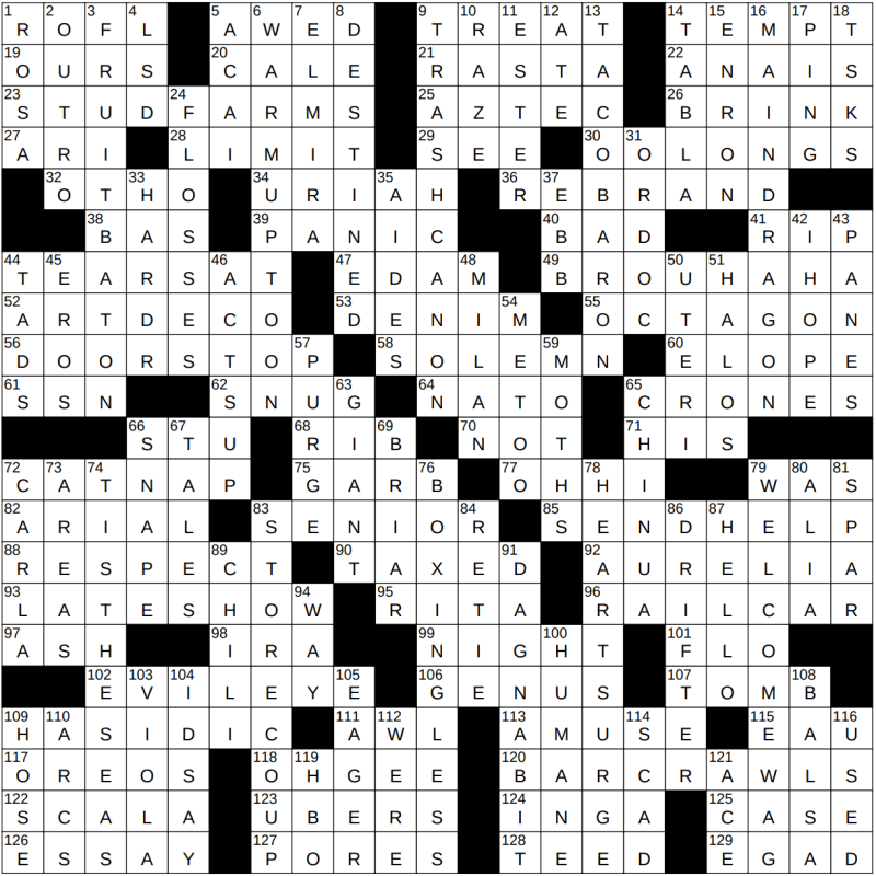 term paper crossword clue 5 letters