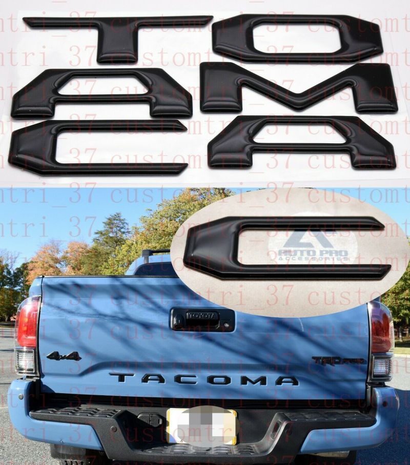 Tacoma Tailgate Letters 3d – Caipm