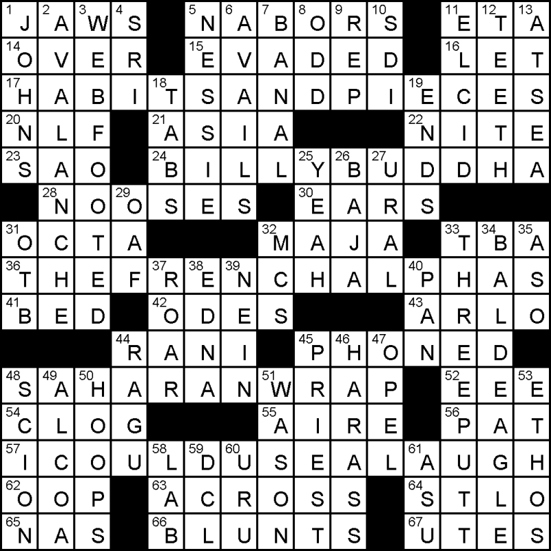 Trailblazer Crossword 3 Letters Caipm