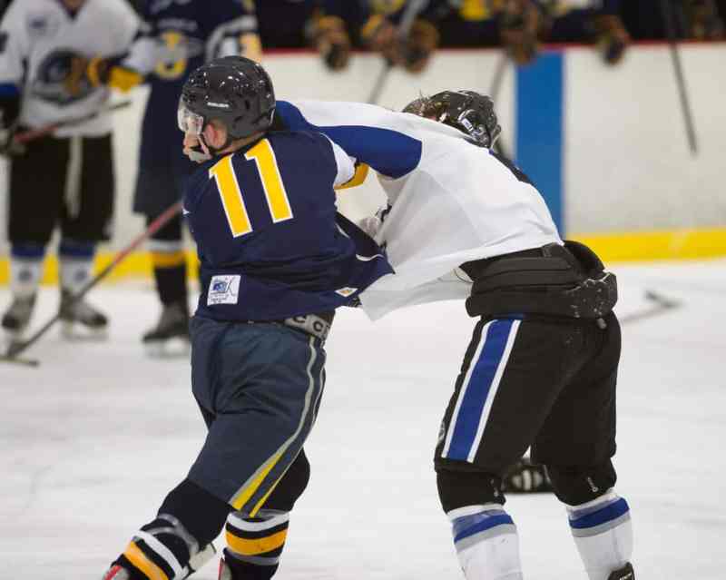 what does a on hockey jersey mean