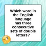 What English Word Has Three Consecutive Double Letters Riddle F5410d499.jpg