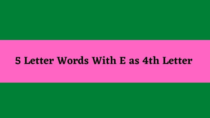 words that end with double e 5 letters