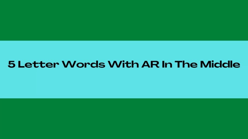 words that start with arr 5 letters