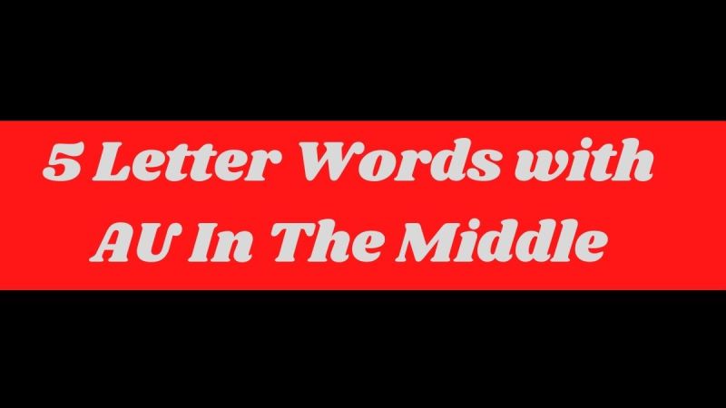 Five Letter Words With Oun In The Middle