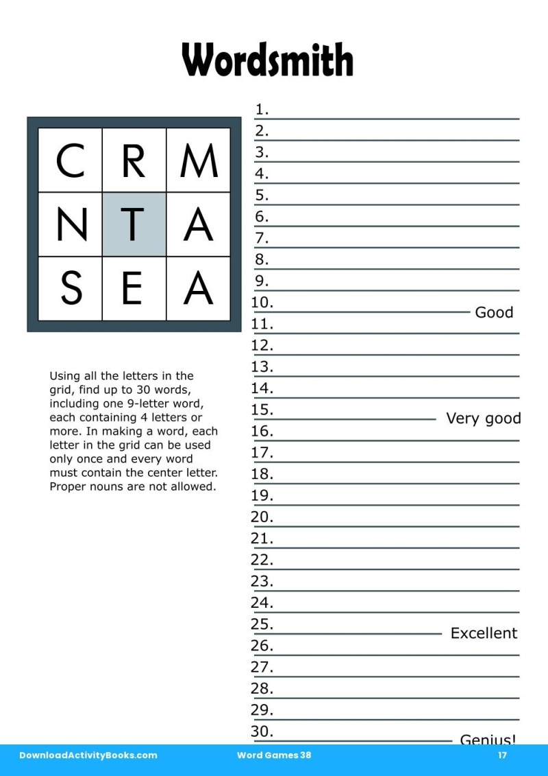 5 letters words starting with sea
