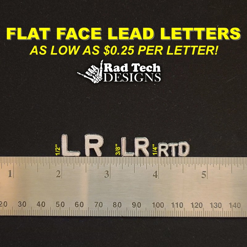 X Ray Lead Letters – Caipm